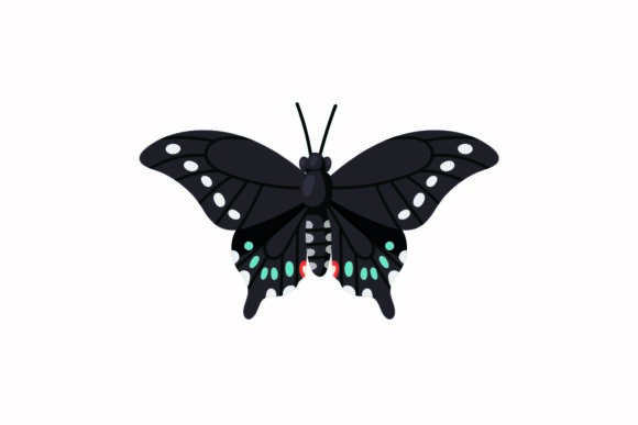 Butterfly Illustration: A Versatile Design for Embroidery