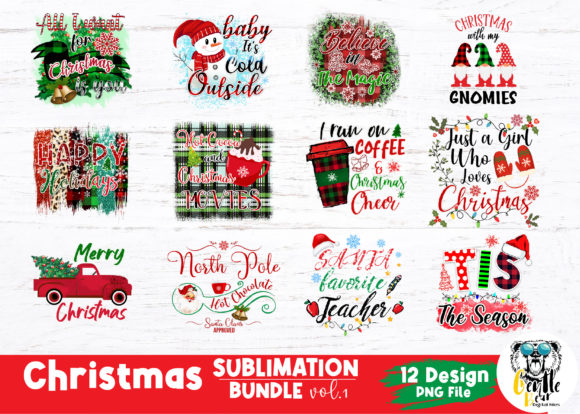 Christmas Sublimation Design Bundle Review