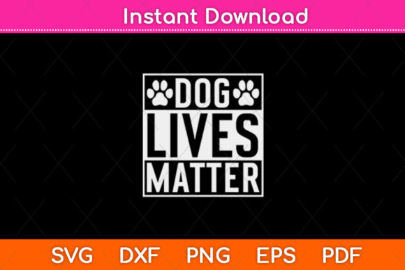 Embroidery Review: Dog Lives Matter Design