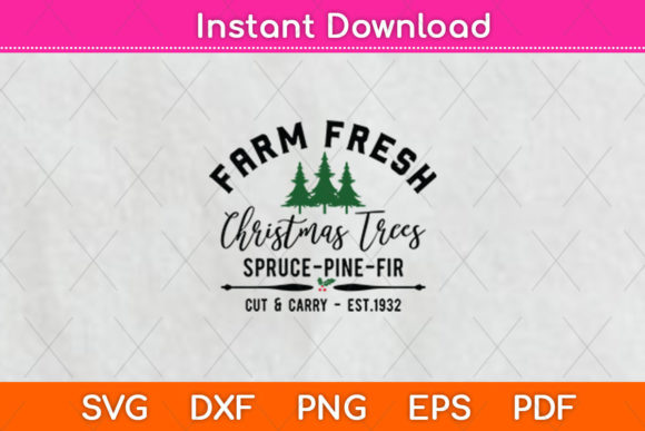 Farm Fresh Christmas Tree: A Charming Embroidery Design