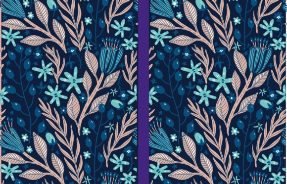 Floral Notebook Cover: A Versatile Embroidery Design