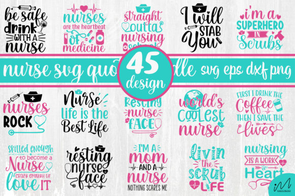 Nurse Bundle Design: A Versatile Embroidery Asset