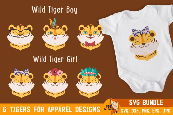 Tiger Boys and Girls. Head Animals: A Designer's Review